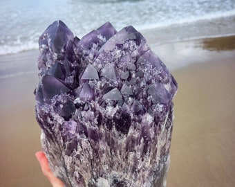 5kg Elestial Amethyst. A Phenomenal Crystal to Enhance Powerful Vibrations. Infused with RAYS OF GOD. Amethyst Elestial Flower, Amethyst.