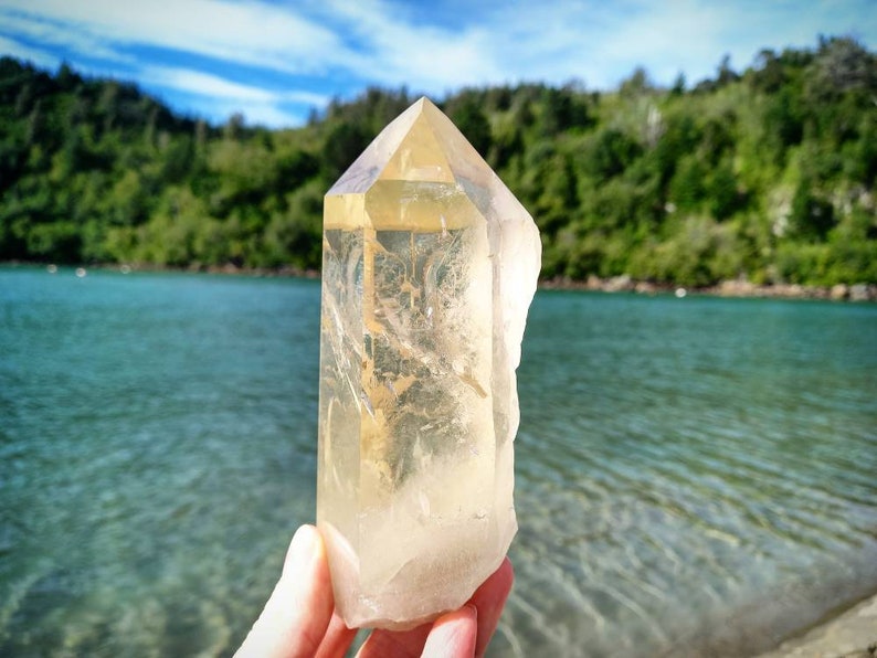 Self Healed Citrine / Untreated Citrine / Infused with Rays of Light / Advanced Vibration / Enhance Abundance / Large Citrine / image 2