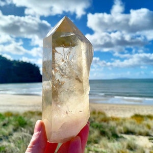 Self Healed Citrine / Untreated Citrine / Infused with Rays of Light / Advanced Vibration / Enhance Abundance / Large Citrine / image 1