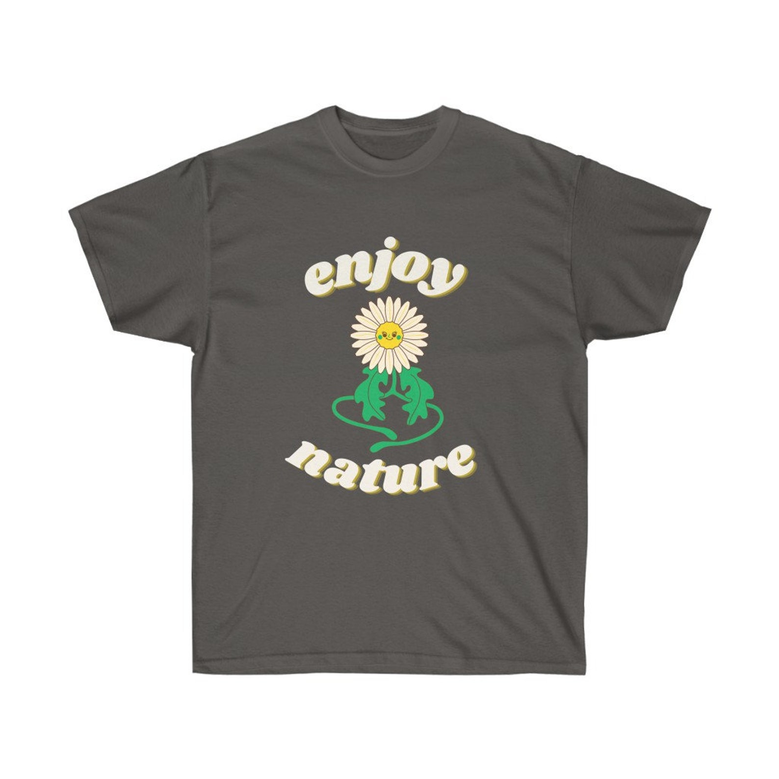Enjoy Nature T-shirt Nature Environment Earth Flower | Etsy