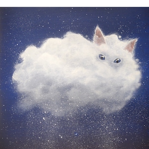 Cloud cat by Raphaël