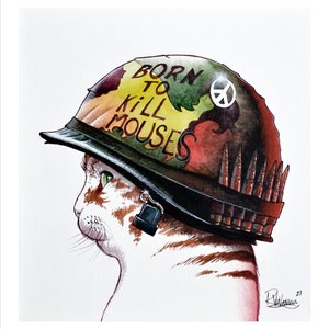 Full metal cat by Raphaël