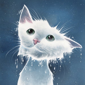 Midnight milk by Raphaël - original painting
