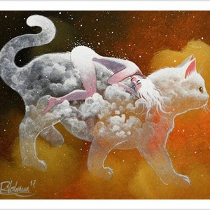 Sleep on the cloud by Raphaël