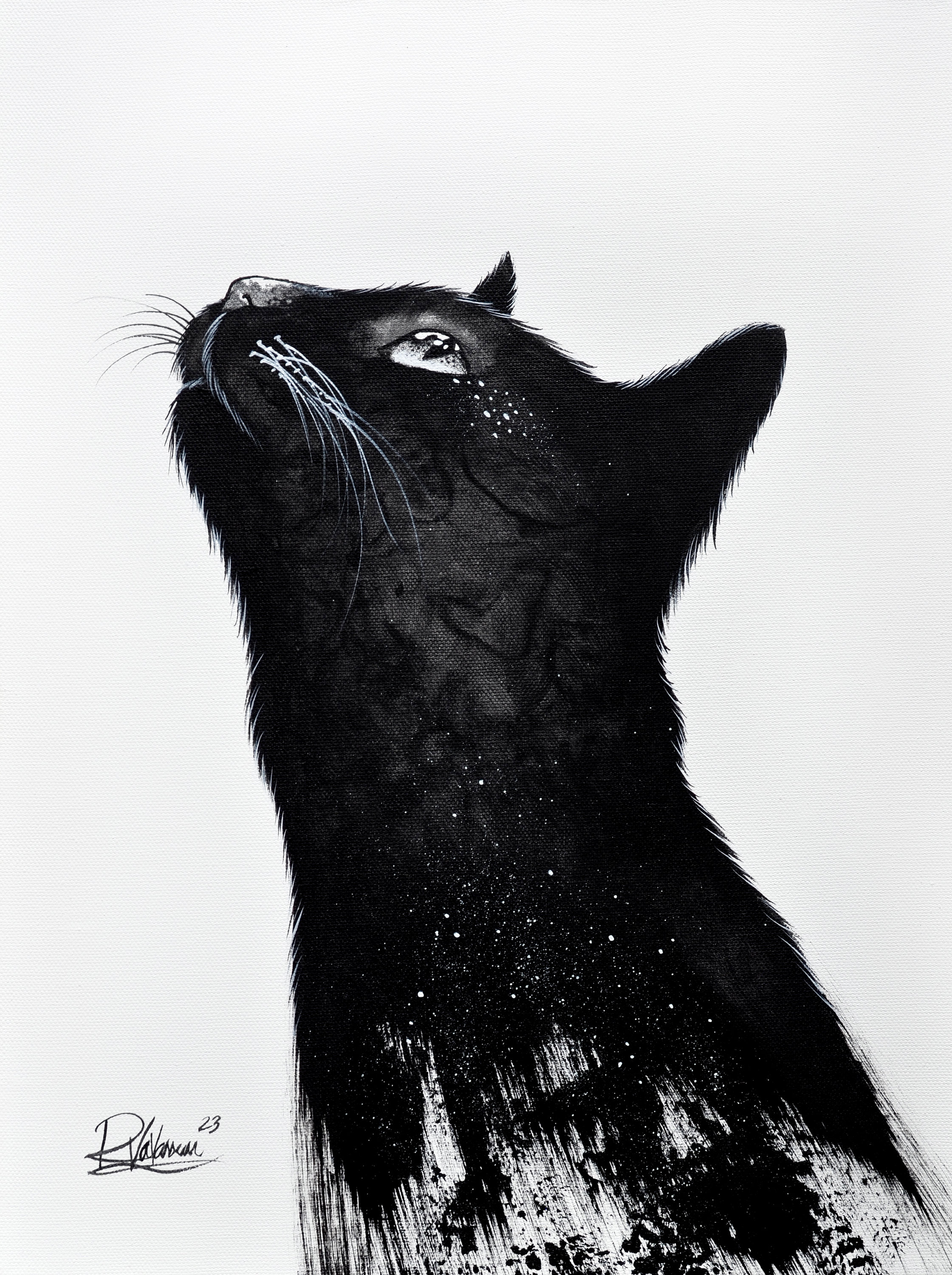 Blacks by Raphaël - original painting