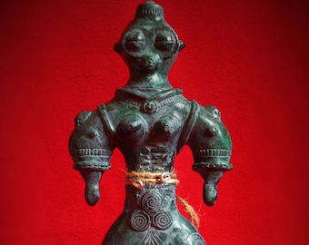 Japanese Dogu, Jade finish, Ancient Aliens, UFO Conspricy, Alien contact, Japan,