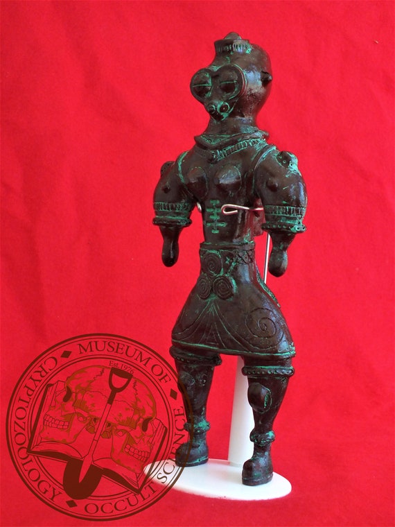 ラスベガス文化　ジャマコーク王国　戦士像　土偶　骨董　アンティーク ラスベガス文化 ジャマコーク王国 戦士像 土偶 骨董 アンティーク