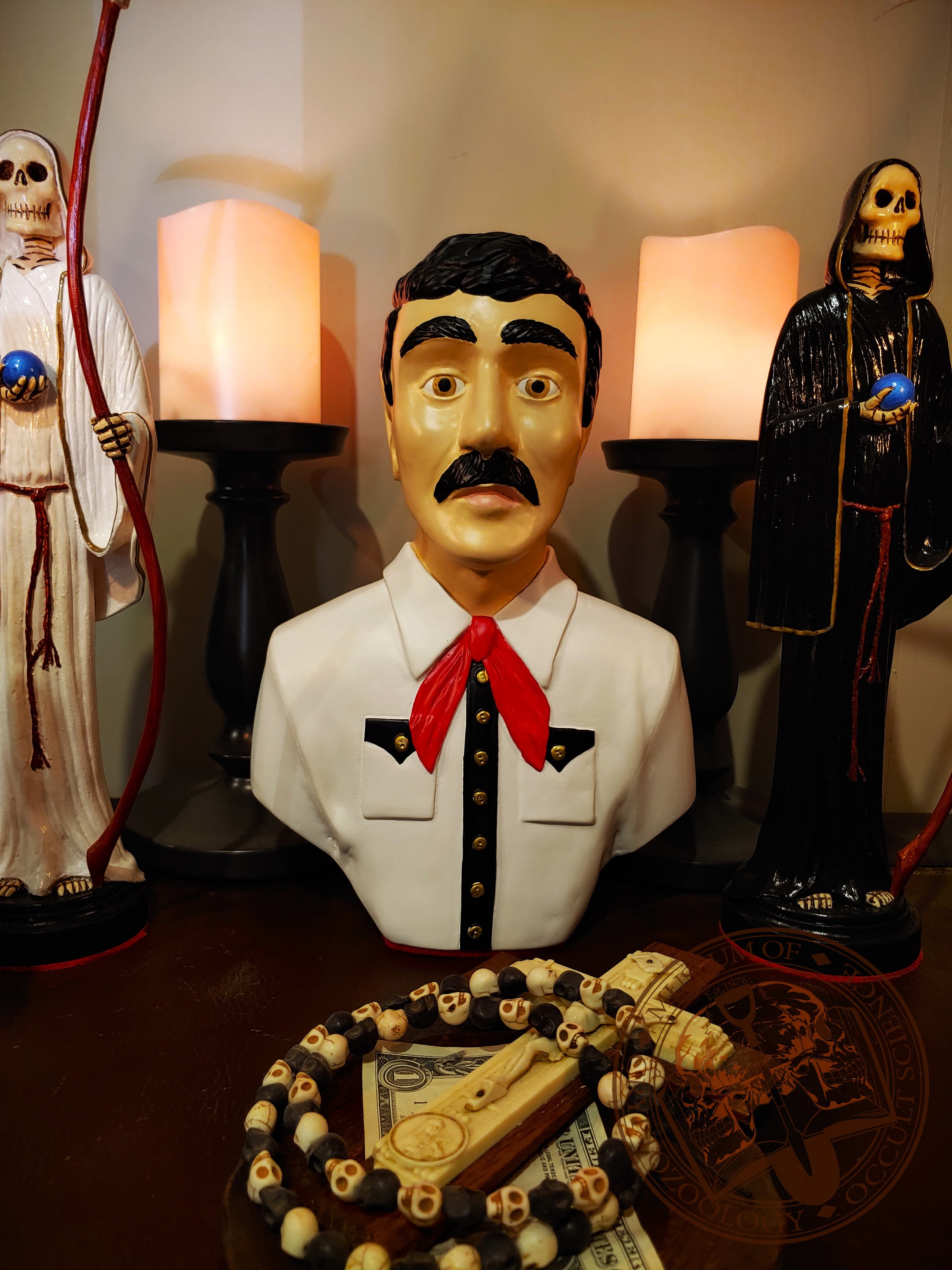 Jesus Malverde, 11 Inch, Jesus Malverde Statue, Narco Saint