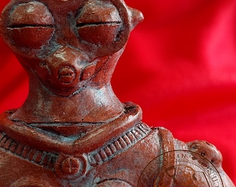 Japanse dogu, dogu, terracotta afwerking, oude aliens, ufo, samenzwering, Japan