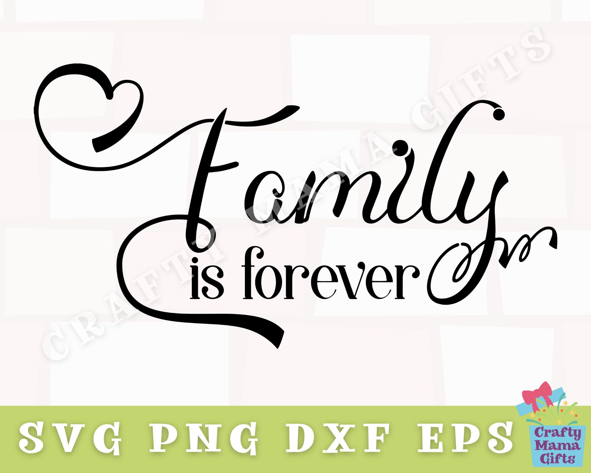 Family is Forever Svg Family Svg Family Quote Svg Svg Files Etsy