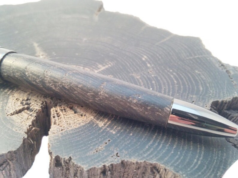 Custom Pencils in Irish Bog Oak Mechanical Pencil Gift for Etsy