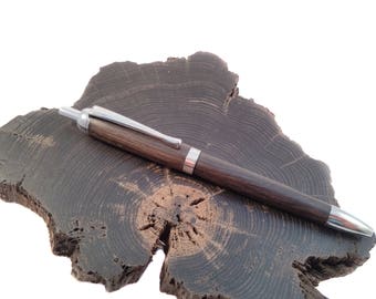 Irish bog oak custom pen.