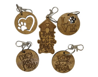 Charming Dog-Themed Keyrings - Perfect for Every Dog Lover!