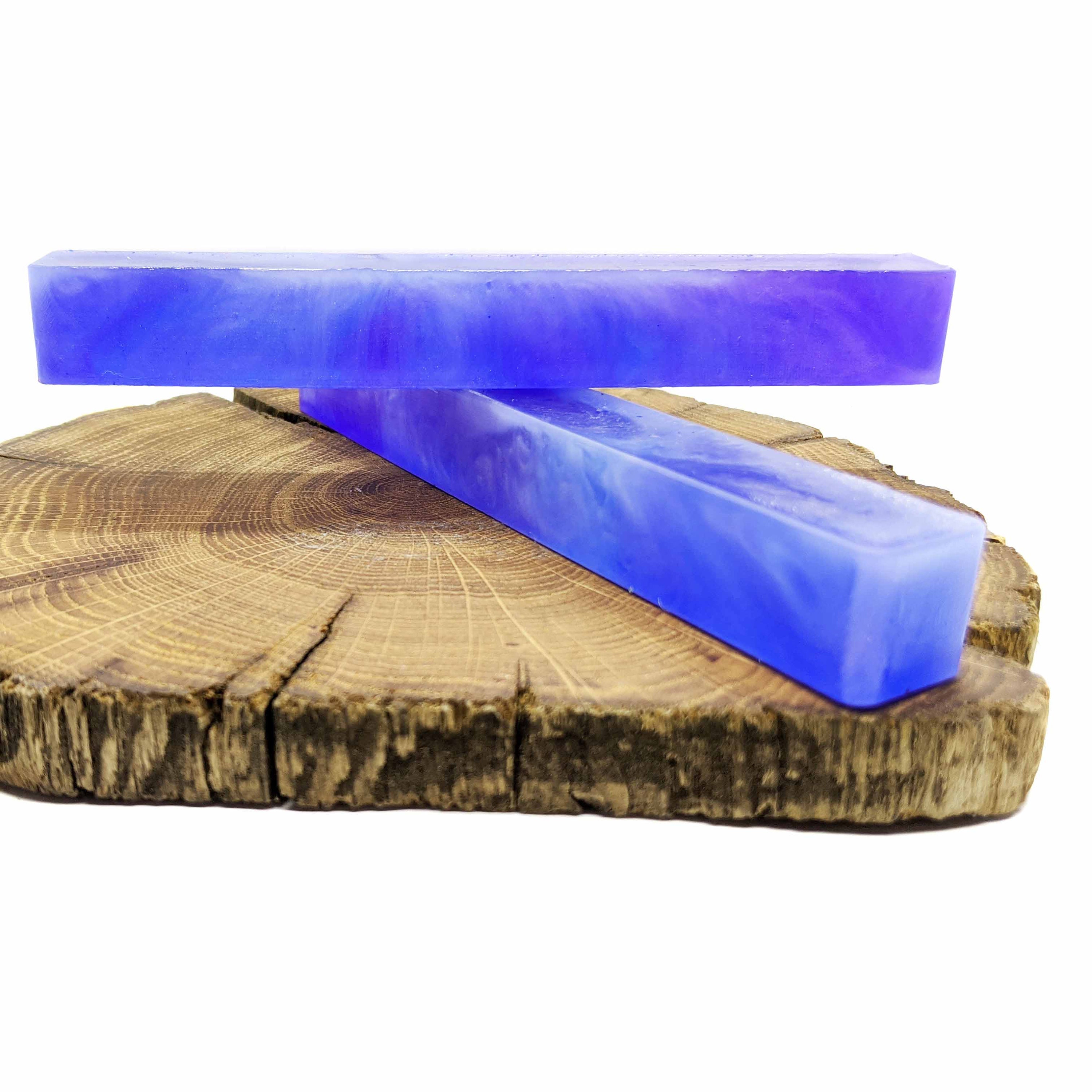 Shimmering Blue Acrylic Pen Blank. Would Make a Great Pen and Etsy