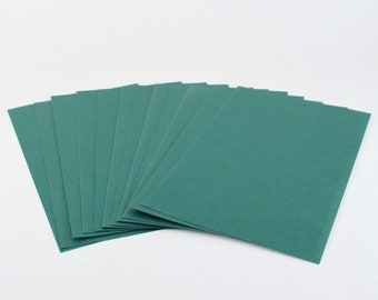 Forest green paper scraps – scrap Do-It-Yourself paper – pieces of paper for scrapbooking or bookbinding, ephemeral paper for creation