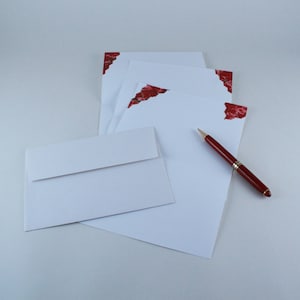 Carta da lettere in stile vintage n. 2, lettera romantica, lettera rustica, lettera originale, set di scrittura retrò, bella lettera d'amore