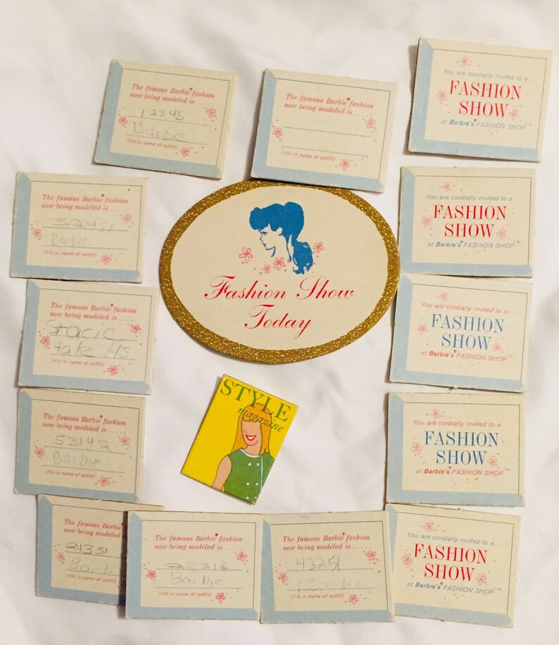 barbie fashion shop 1963