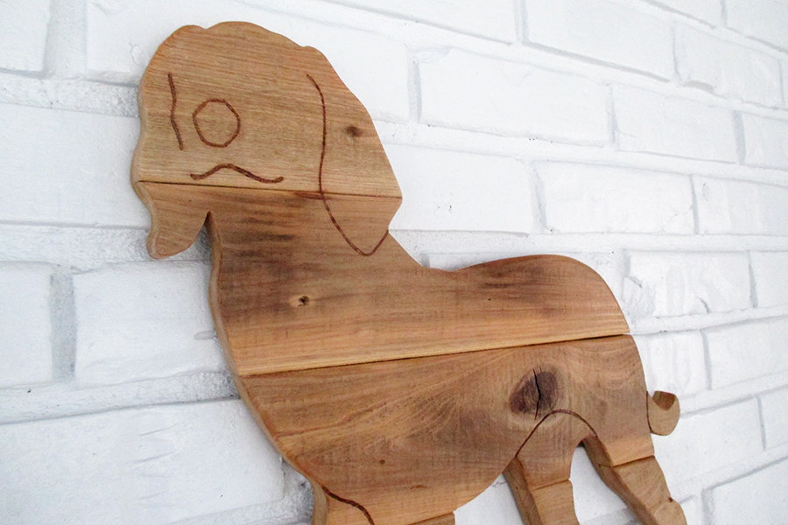 Rustic Hound Wooden Dog Sign Beagle Coonhound Reclaimed Wood Etsy