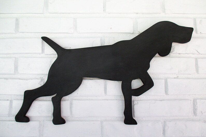 GSP Chalkboard Wood Dog German Shorthaired Pointer Wall Art Etsy