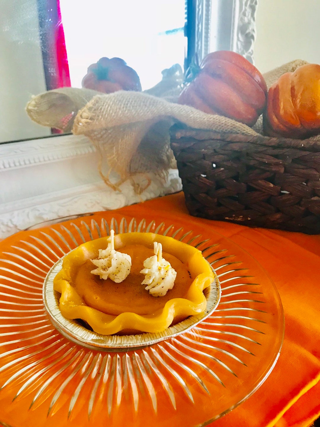 Pumpkin Pie/ Pumpkin Pie Candle/candle Pie/scented Candles Etsy