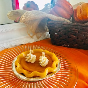 Pumpkin pie/ pumpkin pie candle/candle pie/scented candles