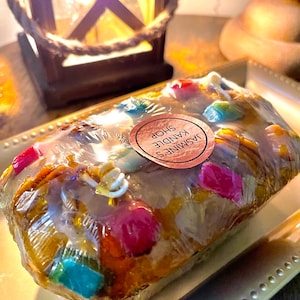 Christmas Fruit Cake/fruit cake candle/Muffin candles/dessert candles|fake food| food candle