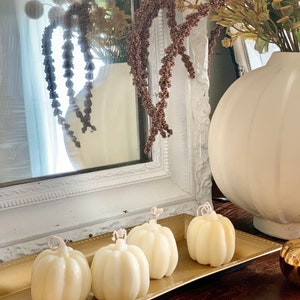 Pumpkin candles/ Pumpkins/ Fall decor candles