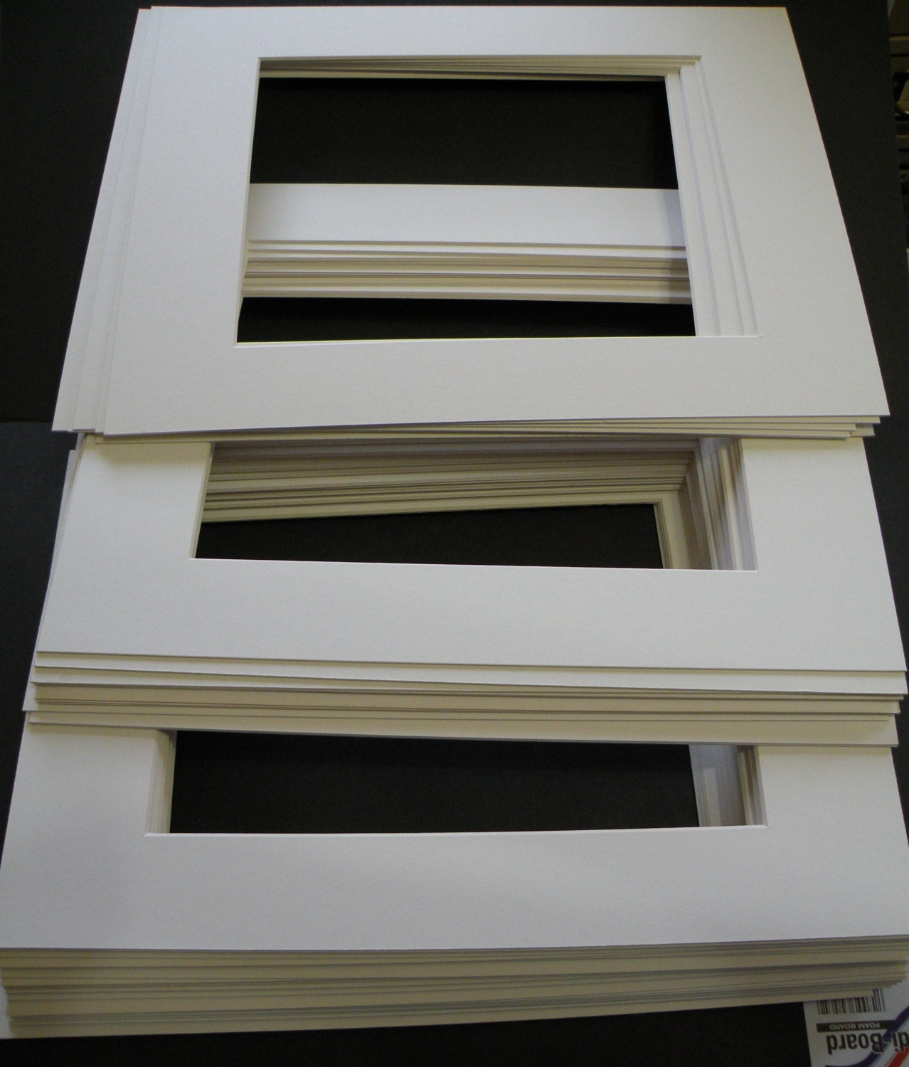 Frame Mats Frame Matting 50 Ivory Off White 11x14 Mat Etsy