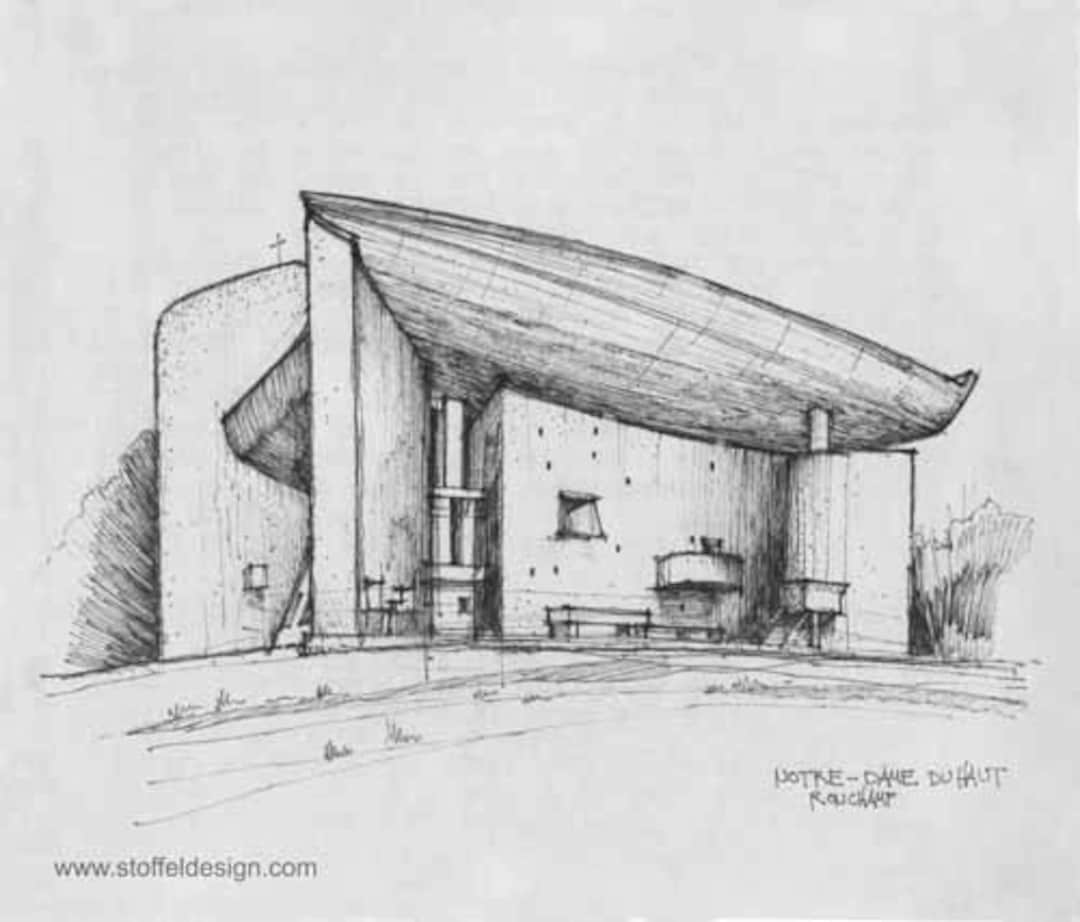 Le Corbusier Ronchamp Chapel ” Sacred Inspiration” 2 | Someone Has Built It  Before
