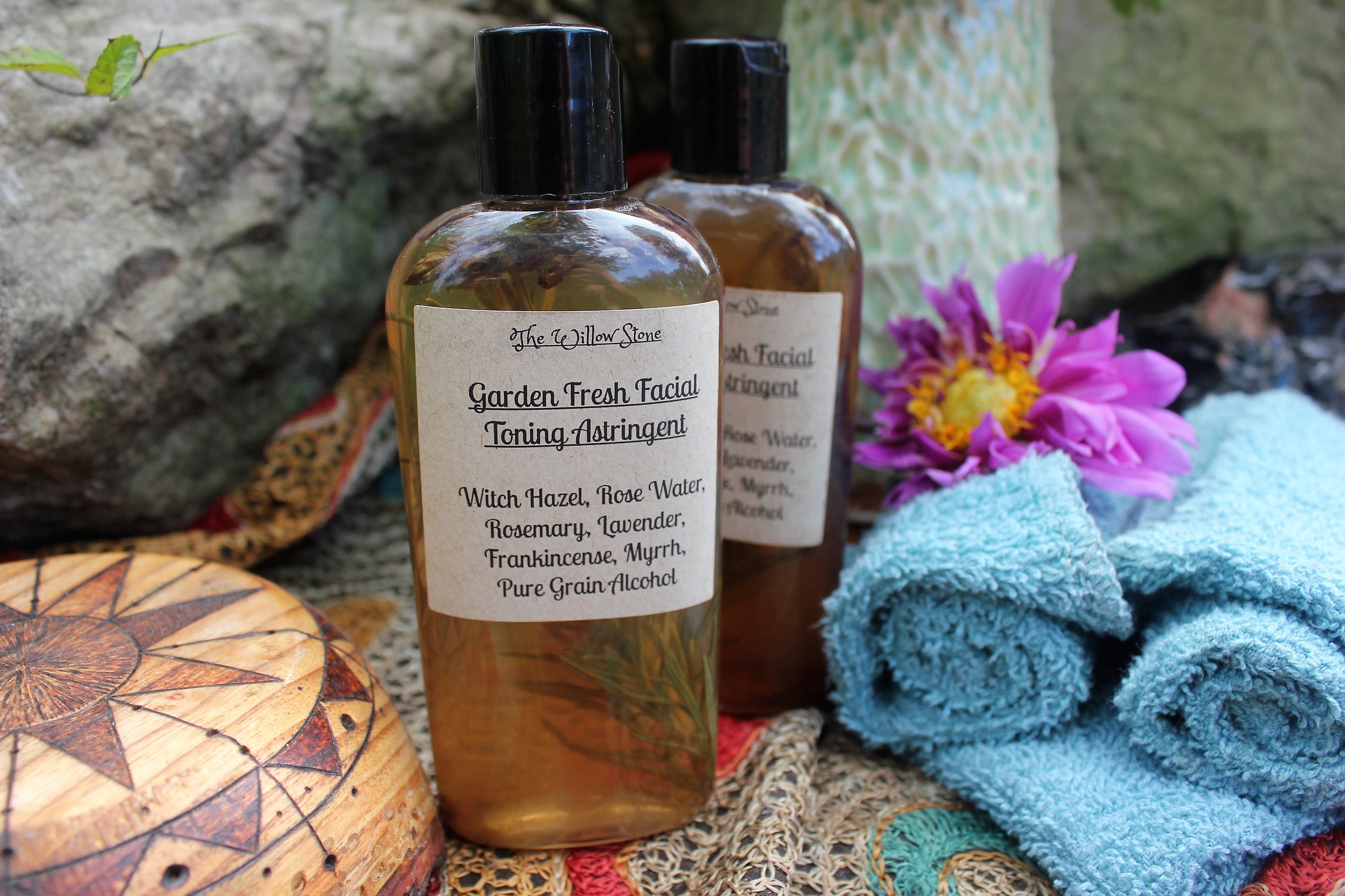 Botanical Astringent Rose Water Frankincense Myrrh Etsy