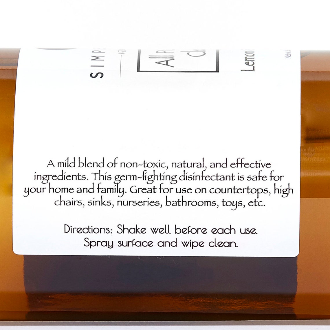 All Purpose Cleaner, Natural Cleaner, Yoga Mat Cleaner, Non Toxic