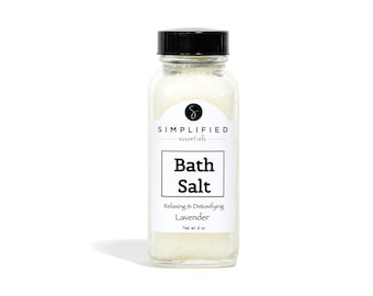 Lavender Bath Salt, Detox Bath