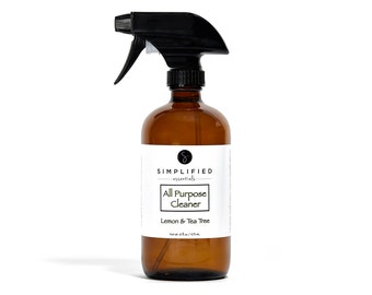 All Purpose Cleaner, Natural Cleaner, Yoga Mat Cleaner, Non Toxic Cleaner, Cleaning Spray