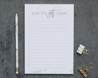 A5 Notepad Daily Planner to Do List Desk Pad to Do | Etsy