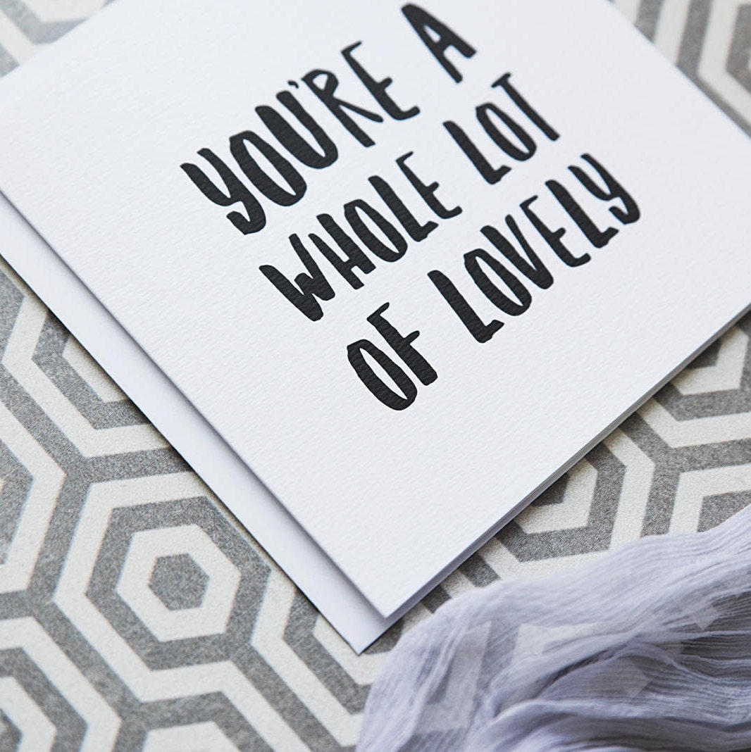 Best Friend Card - Thank You Card - Positive Vibes - Sentimental ...