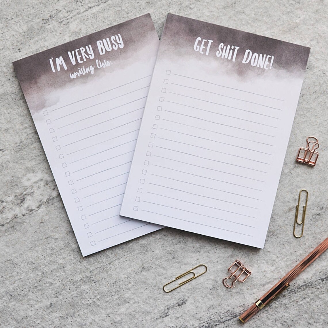 A5 Notepad Daily Planner to Do List Desk Pad to Do | Etsy