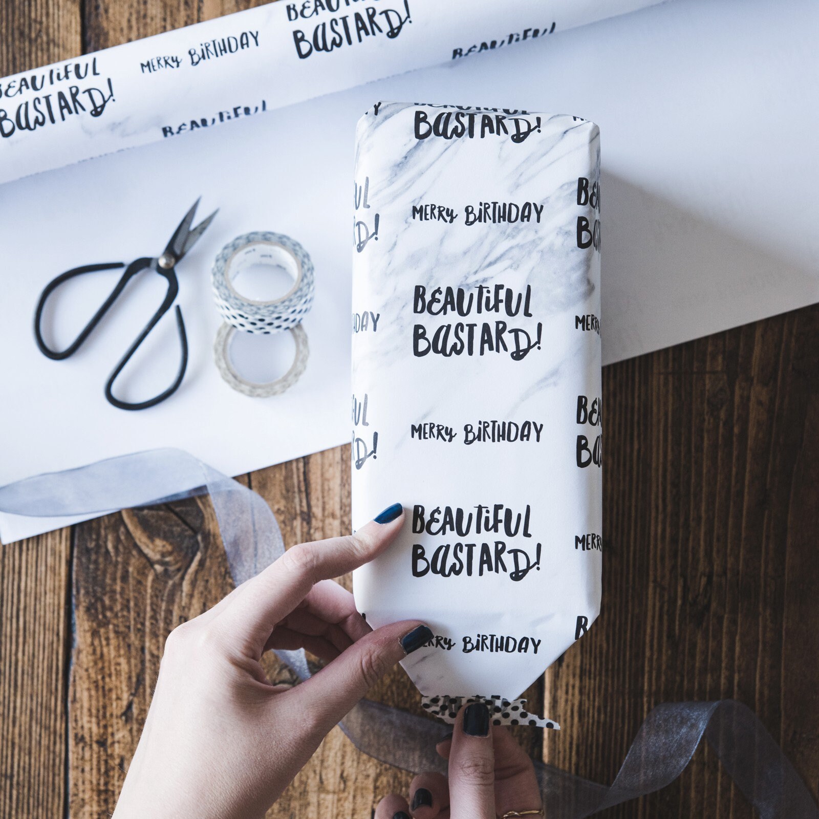 Funny Birthday Wrapping Paper