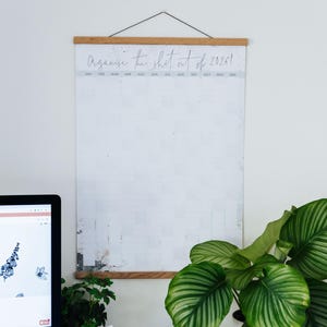 2026 Wall Planner: 'Organise The Shit' Calendar for Home Office image 5