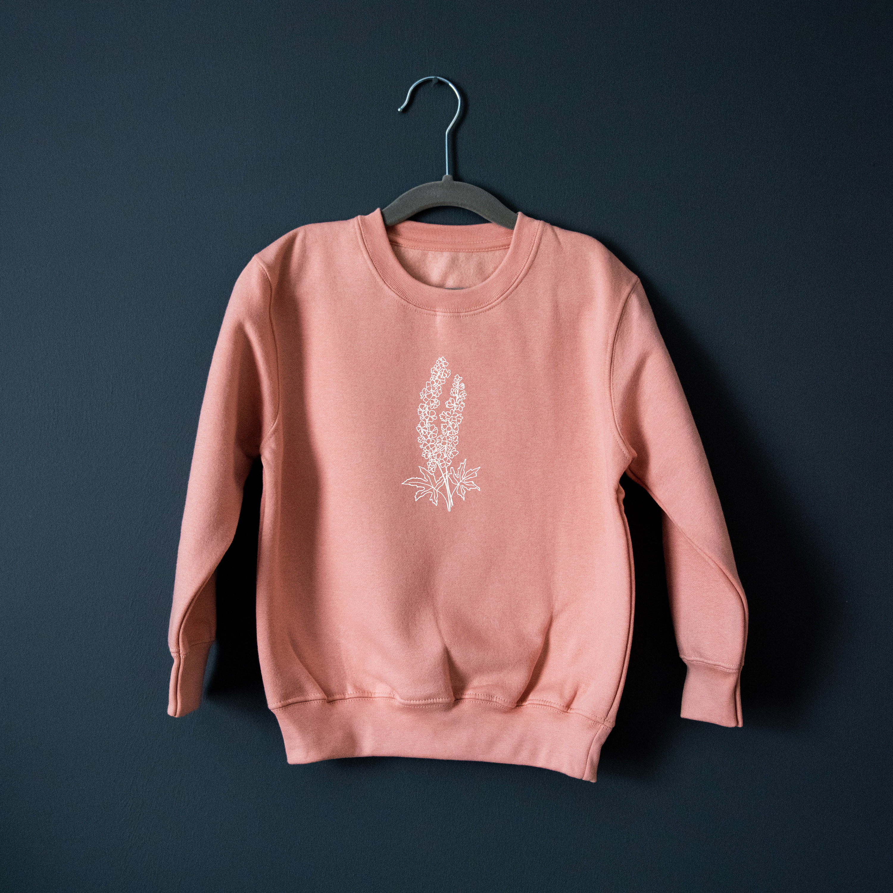 Personalized Birth Month Flower Sweatshirt - Custom Children's Jumper