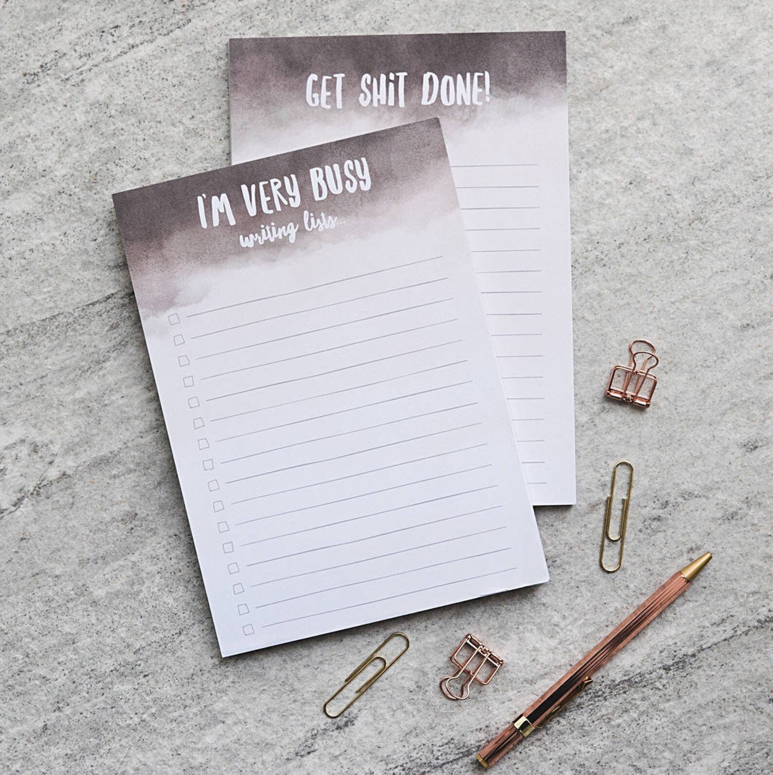 A5 Notepad Daily Planner to Do List Desk Pad to Do | Etsy