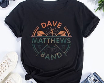 Dave Matthews Band Logo Shirt, Dave Matthews Band Summer Tour 2024, Rock Band DMB Merch, Dave Matthews Band Fan Gift, 90s Vintage DMB Shirt