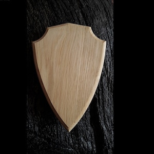 Wooden base shield taxidermy trophy Mounting Plaque OAK  WALNUT 3BX 