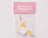 Unicorn - Temporary tattoo