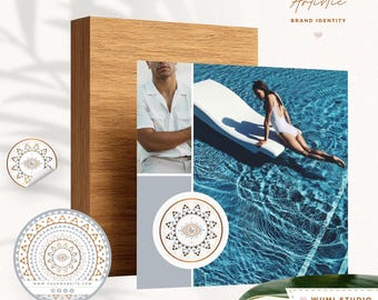 Diseño de marca OOAK Bloom: identidad de marca profesional y artística + gráficos en movimiento / identidad visual única - Wumi Studio