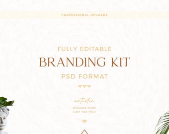 Editable Branding Kit (PSD) – Professional Upgrade