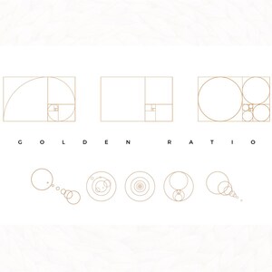 Golden Ratio - Graphic Art / Commercial Use - INSTANT DOWNLOAD - Wumi Studio