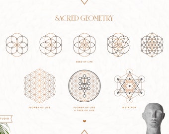 Sacred Geometry - Graphic Art / Vector Artwork / Commercial Use - INSTANT DOWNLOAD - Wumi Studio