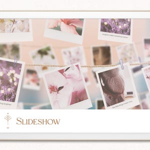 Custom Polaroid Slideshow – Animated Photo & Video Gallery / Opener for Social Media and Projects / Video Gift for Special Moments