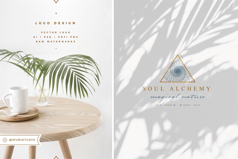 RESERVED OOAK Logo Design + Video Animation - Professional & Artistic Brand Design / One of a Kind Visual Identity - Wumi Studio image 2