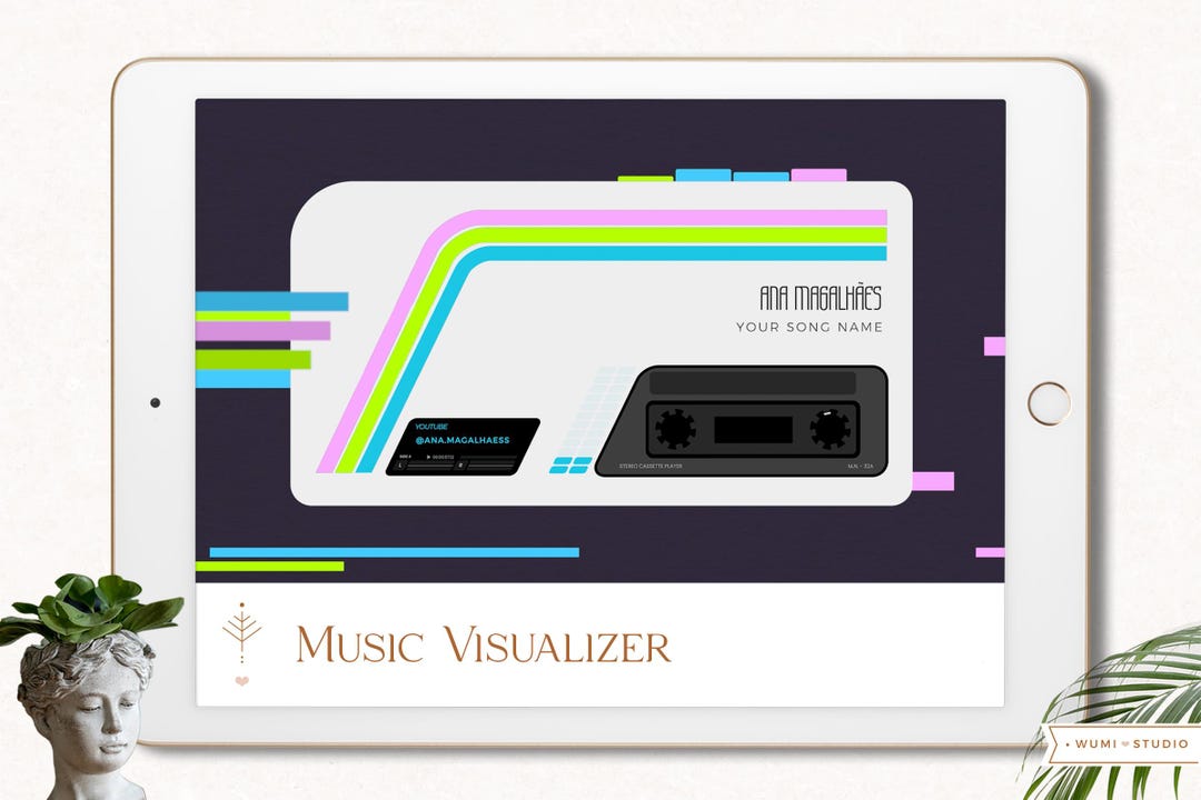 Walkman Animation Walkman Music Visualizer - Track Animation / Motion Graphics / Music ...
